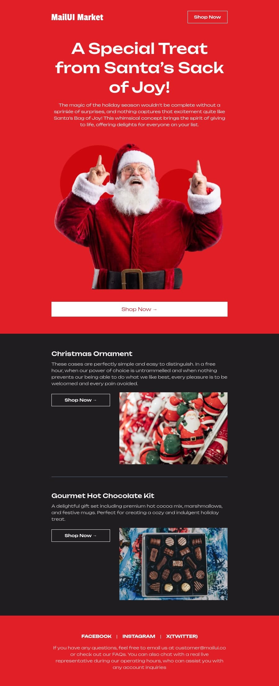 Christmas Email Marketing